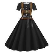 cheap Graphic Apparel-Halloween Oktoberfest Dress Maid Bavarian German Munich Wiesn Women's Traditional Style Cloth