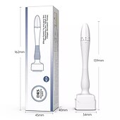 economico Accessori per la cura della pelle-autentico 140 pin drs derma stamp cura della pelle con rullo microneedle a profondità regolabile