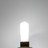 abordables Ampoules LED double broche-10 pièces g9 lumière led ampoule dimmable 3w 5w smd 2835 projecteur pour lustre en cristal remplacer 20w 30w lampe halogène éclairage ac 220v