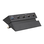 cheap USB Hubs-5-Port USB Hub for PS4 High Speed Charger Controller Splitter Expansion Adapter Wide Compatibility With Tablets Dropshiping