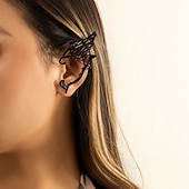 tanie Akcesoria i więcej-Elf Halloween Ear Cuffs punkowy gotyk Ubrać się Dla dorosłych Damskie Halloween Karnawał Mardi Gras Łatwe kostiumy na Halloween Wystroić