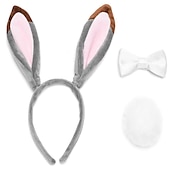 cheap Hair Styling Accessories-Mad Animal City Judy Rabbit Plush Ear Hair Band Cosplay Self Shot Prop Cartoon Party Headband Jewelry