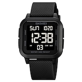 abordables Relojes digitales-Reloj Digital Militar Impermeable SKMEI 1894 para Hombre Reloj Deportivo Resistente a Impactos Estilo Electrónico de Moda