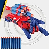 preiswerte Strand- und Outdoor-Spielzeug-Spinnennetz-Shooter-Spielzeug-Handschuhe-Set, Kinderspaß&amp;amp; lehrreiches Halloween-Geschenk!