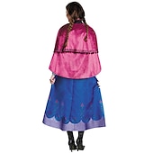 preiswerte Kostüme für Paare und Gruppen-Paare Frozen Prinzessin Anna Prinz Hans Kostüm Märchen Cosplay Kostüm Outfits Herren Damen Film Cosplay Party Cosplay Halloween Karneval Maskerade