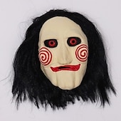 economico Accessori-Puzzle Maschera Puntelli di Halloween Per adulto Per uomo Per donna Divertente Costume spaventoso Halloween Carnevale Costume di Carnevale facile