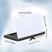 お買い得  スマホホルダー-14 スクリーン拡大鏡携帯電話ポータブル 3d hd 拡大プロジェクター画面引き伸ばし映画ショートビデオゲーム