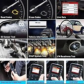 levne OBD-meta launch x431 creader /cr3001 obd ii plný výkon umí číst kódovou kartu moře