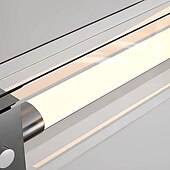 お買い得  ラインデザイン-80 cm シングルデザイン ペンダントライト ガラス ガラス 電気メッキ 近代の 北欧スタイル 110-120V 220-240V