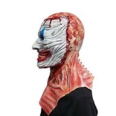 voordelige Accessoires-ghost rider dubbellaagse gescheurde schedel joker masker halloween cosplay enge maskers horror kostuums