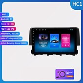 preiswerte Multimedia-Player für Autos-Android 12 Auto Multimedia DSP für Honda Civic 10th 2016-2021 Radio Video Navigation Stereo Head Unit Bildschirm Carplay