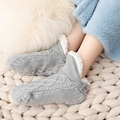 olcso otthoni zokni-téli plüss vastagított otthoni padlózokni plüss szigetelés férfi és női felnőtt adagoló zokni beltéri papucs zokni zokni szettek