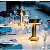 Недорогие Настольные лампы-USB 16 цветов USB зарядка сенсорная металлическая настольная лампа современный минималистичный стиль бар спальня гостиная украшение настольная лампа