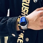 levne Quartz hodinky-Luxusní pánské quartz hodinky moderní trend cool pánské zápěstní hodinky nerezová ocel módní quartz hodinky pro muže Relogio Masculino