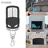 cheap Household Appliances-Universal 433MHz Garage Door Remote Duplicator, 4-Button Gate Remote Cloning Transmitter Control