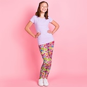 abordables Pantalones-Niños Chica Polainas Corazón Activo Exterior 7-13 años Otoño