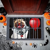 olcso Halloween hálószoba-halloween bohóc padlószőnyeg lábtörlő 3D nyomtatás csapda nappali hálószoba éjjeli szőnyeg