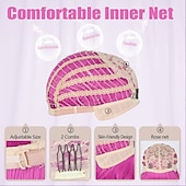 voordelige Carnaval pruiken-hete roze pruik met pony korte bob golvend krullend pruik schouderlengte hete roze pruiken voor vrouwen synthetisch haar kleurrijke pruik voor halloween kostuum cosplay 14 inch
