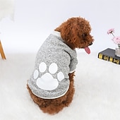 preiswerte Hundebekleidung &amp; Zubehör-Hunde Katzen Pullover Modisch Casual / sportlich Winter Atmungsaktiv Outdoor Casual Kleidungs-Outfits für Hundewelpen