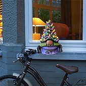 levne Osvětlení rekvizit na Halloween-kouzelná čarodějnice trpaslík strom halloween duch venkovní světlo festival oblékat se kostra horor visící zářící halloween party výzdoba