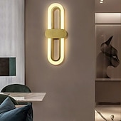 abordables Appliques murales LED-lightinthebox applique murale intérieure à LED liner desin 40 cm intérieur moderne simple applique murale LED lampe murale en silicone est applicable à la chambre à coucher salon salle de bain