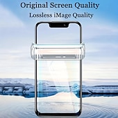 Χαμηλού Κόστους iPhone Προστατευτικά Οθόνης-5 τμχ Προστατευτικά Οθόνης Για Apple iPhone 16 iPhone 15 Pro Max Plus iPhone 15 Pro Max 14 Plus 13 12 11 Pro Max TPU Hydrogel Αντι φυσαλίδες Κατά των Δαχτυλιών Σούπερ Λεπτό Υποστηρίζεται 3D