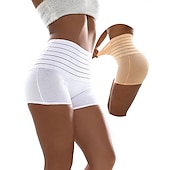 cheap Control Panties-Women&#039;s Shapewear Casual / Sporty Shorts Scrunch Butt Shorts Anti Chafing Shorts Short Pants Weekend Yoga Stretchy Solid Colored Tummy Control Butt Lift High Waist Skinny  Home Outfits