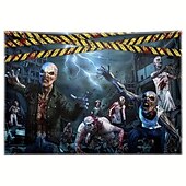 billige halloween veggtepper-halloween zombie hengende veggteppe veggkunst stor billedvev veggmaleri dekor fotografi bakteppe teppe gardin hjem soverom stue dekorasjon halloween dekorasjoner