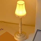 billige Bordlamper-retro nattlys sovesal soverom nattbord øyebeskyttelse liten lampe nattbord europeisk mini ornament dekorasjon hjem gaver