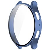 お買い得  スマートウォッチ用ケース-スクリーンプロテクター付き時計ケース と互換性があります Samsung Galaxy Watch 6 40/44mm 耐衝撃 PC 腕時計 カバー