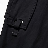 זול מכנסי דגמ"ח-בגדי ריקוד גברים מכנסי קרגו Techwear כיס אחיד קומפורט נושם בָּחוּץ יומי ליציאה אופנתי יום יומי שחור ירוק צבא מיקרו-אלסטי