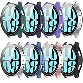 お買い得  スマートウォッチ用ケース-スクリーンプロテクター付き時計ケース と互換性があります Samsung Galaxy Watch 6 40/44mm 耐衝撃 PC 腕時計 カバー