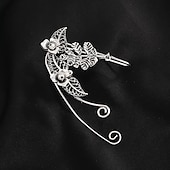 levne Příslušenství-Elf Ear Cuffs Dospělé Unisex Punková gotika předvečer Všech svatých Karneval Mardi Gras Jednoduchý karnevalový kostým
