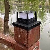 abordables Éclairages pour allées-éclairage extérieur à LED éclairage de chemin éclairage solaire de patio éclairage de colonne éclairage de terrasse à LED éclairage de capuchon décoration de cour plate