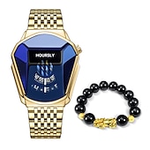 levne Quartz hodinky-Luxusní pánské quartz hodinky moderní trend cool pánské zápěstní hodinky nerezová ocel módní quartz hodinky pro muže Relogio Masculino