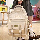abordables Cartables-Sacs de lycée pour adolescents filles collège sac à dos femmes cartable coréen sac à dos