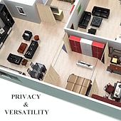 お買い得  ブラックアウトカーテン-遮光カーテン ドレープ ファームハウス ハトメ/アイレット カーテンパネル リビングルーム ベッドルーム 引き戸カーテン キッチン バルコニー 窓 トリートメント 断熱