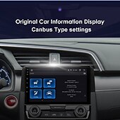 preiswerte Multimedia-Player für Autos-Android 12 Auto Multimedia DSP für Honda Civic 10th 2016-2021 Radio Video Navigation Stereo Head Unit Bildschirm Carplay