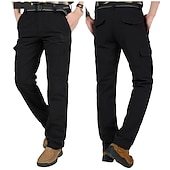 economico Pantaloni cargo-Per uomo Pantaloni Cargo Pantaloni da Combattimento Tasca Semplice Comodità Morbido Quotidiano All'aperto Uscire Moda Casual Nero Verde militare