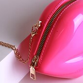 economico Borse a Tracolla-Per donna Borsa a tracolla Tracolla Sacchetto del telefono mobile pelle sintetica Feste San Valentino Per eventi Cerniera Leggero Tinta unica Argento Nero Bianco