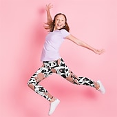 abordables Pantalones-Niños Chica Polainas Corazón Activo Exterior 7-13 años Otoño