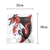 abordables Accesorios-Diadema de Bruja Vampiro Diablo Halloween Props Alas de Murciélago para Adultos Mujeres Disfraz de Halloween Carnaval Fácil Disfraz de Carnaval para la Noche de Walpurgis