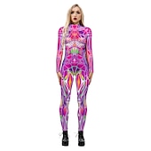Superheld Halloween Zentai-Anzüge Cosplay Kostüm Catsuit Karnevalskostüm Ganzkörperanzug Glänzend Erwachsene Damen Halloween Karneval Party Einfache Halloween-Kostüme Verkleiden preiswerte Halloween-Superheld Halloween Zentai-Anzüge Cosplay Kostüm Catsuit Karnevalskostüm Ganzkörperanzug Glänzend Erwachsene Damen Halloween Karneval Party Einfache Halloween-Kostüme Verkleiden