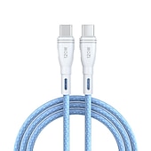cheap Cell Phone Cables-120W USB Type C To USB C Cable USB-C PD Fast Charging Charger Wire Cord For Macbook Samsung Xiaomi Huawei Type-C USB C Cable
