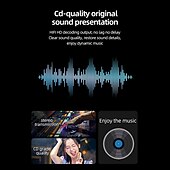 cheap USB Hubs-USB Bluetooth 5.1 Adapter for PC Speaker TV 4 In 1 Wireless Music Audio Receiver 3.5mm Jack AUX Transmitter