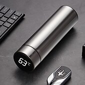abordables appareils électroménagers-480 ml tasse thermos numérique affichage intelligent de la température bouteille d&#039;eau conservation de la chaleur flacon thermos sous vide pour café thé