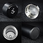 abordables appareils électroménagers-480 ml tasse thermos numérique affichage intelligent de la température bouteille d&#039;eau conservation de la chaleur flacon thermos sous vide pour café thé