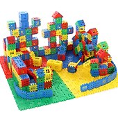 お買い得  組立ておもちゃ-組み立て積み木 児童館用積み木 幼児教育用積み木 男女啓発用積み木