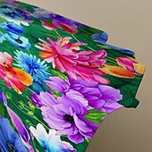 cheap 3D Flower Dress-Easter Girls&#039; 3D Floral Dress Long Sleeve 3D Print Fall Winter Vacation Sports &amp; Outdoor Daily Cute Casual Beautiful Kids 3-12 Years Casual Dress A Line Dress Above Knee Regular Fit