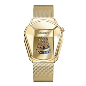 levne Quartz hodinky-Luxusní pánské quartz hodinky moderní trend cool pánské zápěstní hodinky nerezová ocel módní quartz hodinky pro muže Relogio Masculino